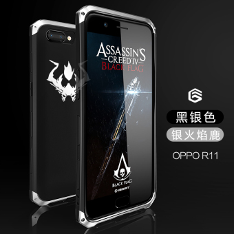 Gambar Oppor11 r11plus kepribadian logam penurunan Drop all inclusive handphone shell pelindung lengan