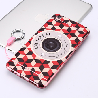 Gambar Oppor9 Silikon Penurunan Drop Ultra tipis Semua Termasuk Soft Shell Handphone Shell