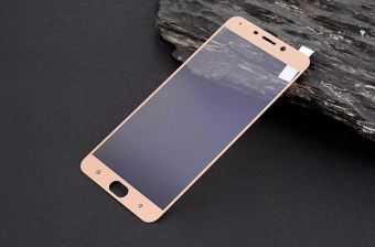 Gambar Oppor9plus r9plus layar penuh anti blue pelindung layar kaca ledakan bukti pelindung layar