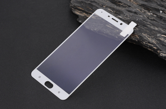 Gambar Oppor9plus r9plus layar penuh anti blue pelindung layar kaca ledakan bukti pelindung layar