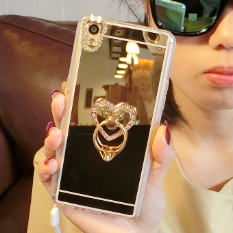 Gambar OPPOR9 r9plus r9splus R11 berlian set cincin handphone shell shell pelindung
