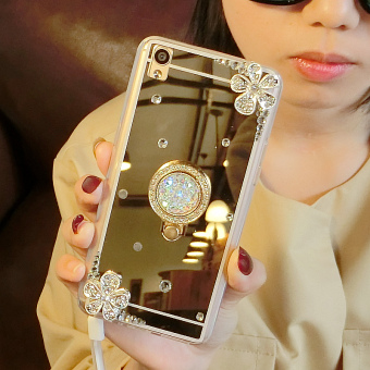 Gambar OPPOR9 r9plus r9splus R11 berlian set cincin handphone shell shell pelindung