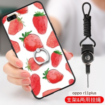 Gambar Oppor9s oppor9 r9plus r11plus r11 semua termasuk shell dengan lanyard ponsel shell