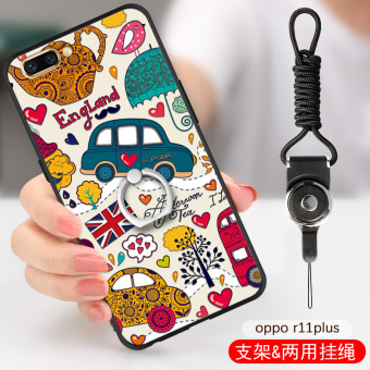 Gambar Oppor9s oppor9 r9plus r11plus r11 semua termasuk shell dengan lanyard ponsel shell