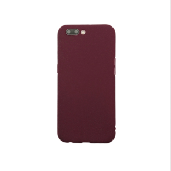 Gambar Oppor9s r11 r9splus sederhana warna solid all inclusive matte cangkang keras ponsel shell