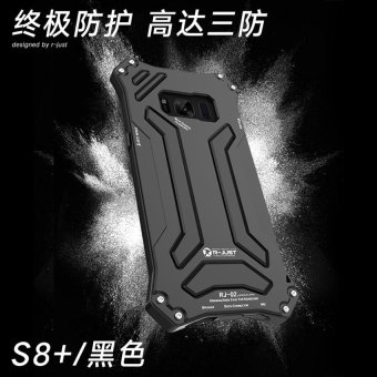 Gambar Origin R JUST Gundam Metal Aluminum 3 Protector WaterproofShockproof dirt proof Covers Case for Samsung Galaxy S8 Plus Black  intl