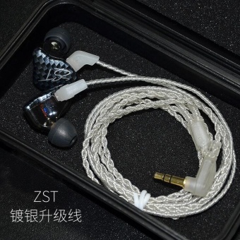 Harga Original KZ ZST Cable 2pin 0.75 mm Upgraded Silver 