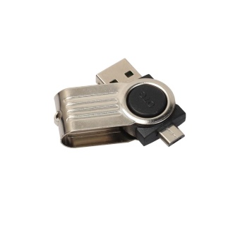 Gambar OTG Micro USB to USB 2.0 Micro SD TF Card Reader Adapter ForAndroid Phone   intl