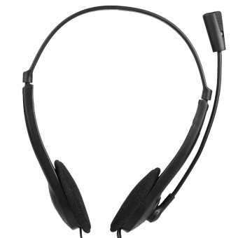 Gambar OVLENG OV L900MV 3.5mm Stereo Headset Earphone Headphone with Microphone Mic Adjustable Headband for Computer Laptop Desktop   intl