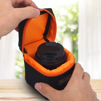 Gambar Padded Thick Camera Lens Bag Shockproof Protective Pouch Case forDSLR Camera Lens   intl