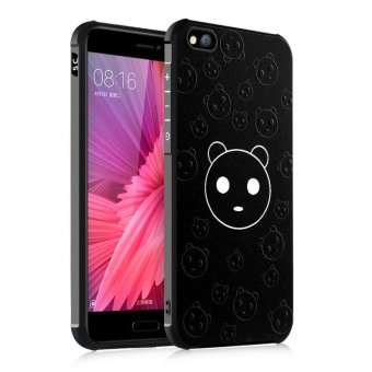 Gambar Pattern Printing All wrapped Drop proof TPU Phone Case for Xiaomi Mi 5c   Bear Heads   intl