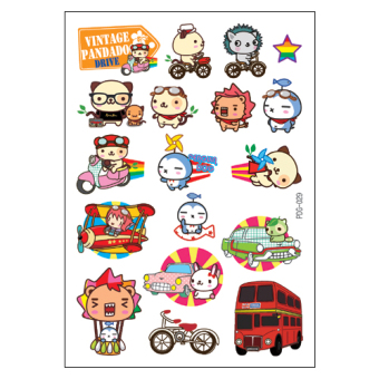 Gambar Pdg21 30 kamera lucu notebook komputer stiker kartun stiker ponsel stiker