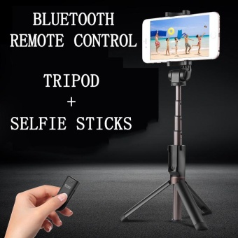 Gambar Phone Bluetooth Remote Control Selfie Sticks Self timer TripodApple Oppo Phone Universal Photo Shoot Artifact   intl