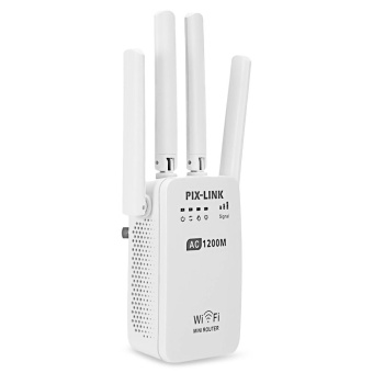 Gambar PIX   LINK LV   AC05 WiFi Range Extender 1200M Dual band WirelessRouter Repeater AP   intl