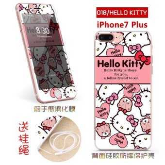 Gambar Plus iphone7 TPU after mobile phone protective shell glass film