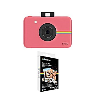 Polaroid Snap Instant Digital Camera (White) with Polaroid