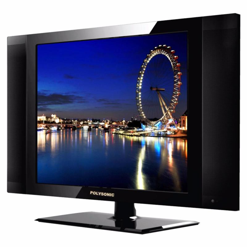 Polysonic LED TV 17 1777 - Hitam