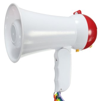 Gambar Portable Handheld Megaphone Foldable 5W Loud Speaker Bullhorn Voice Amplifier NEW   intl