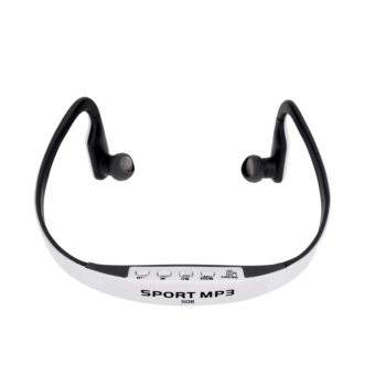 Gambar Portable Sport Wireless TF FM Radio Headset Headphone Earphone Music MP3 Player with Mini USB Port   intl
