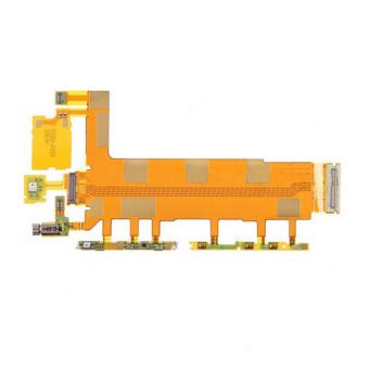 Gambar Power On Off Volume Button Switch Flex Cable for Sony Xperia Z3D6603 D6643 D6653   intl