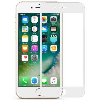 Gambar Premium 3D Full Cover Edge 9H Hardness Film Tempered Glass ForiPhone 6   6s 4.7 Inch Screen Protector Glass (White)   intl