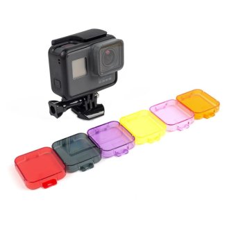 Gambar Professional Switchable Snorkeling and Scuba Diving Lens Filter forGoPro Hero 5 Camera Go pro 5 Accessories   intl