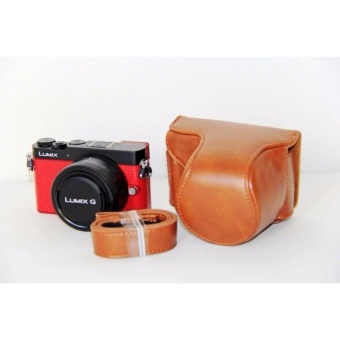 Gambar PU Leather Camera Case Bag Cover with Shoulder Strap forPanasonicLumix GM1 GM1s GM2 GM5   intl