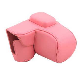 Gambar PU Leather Detachable Bag for Samsung NX2000 Digital Pink