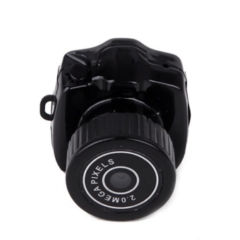 Gambar QBSD Mini Hidden Spy Cam Web Camera Y2000 Black   intl