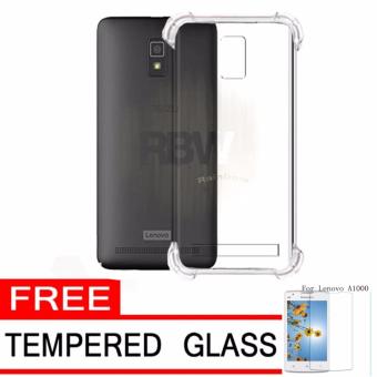 jual rainbow anti lenovo a6600 transparan free tempered glass soft anti jual rainbow anti lenovo a6600 transparan free tempered glass soft anti