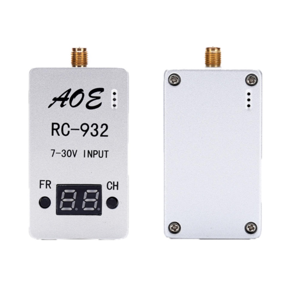 RC932 5.8G 5.8GHZ 32CH AV Wireless Video Receiver for FPV aerial photography - intl