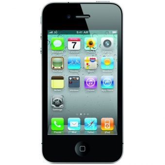 Refurbished Apple iPhone 4S - 64GB - Hitam - Grade A  
