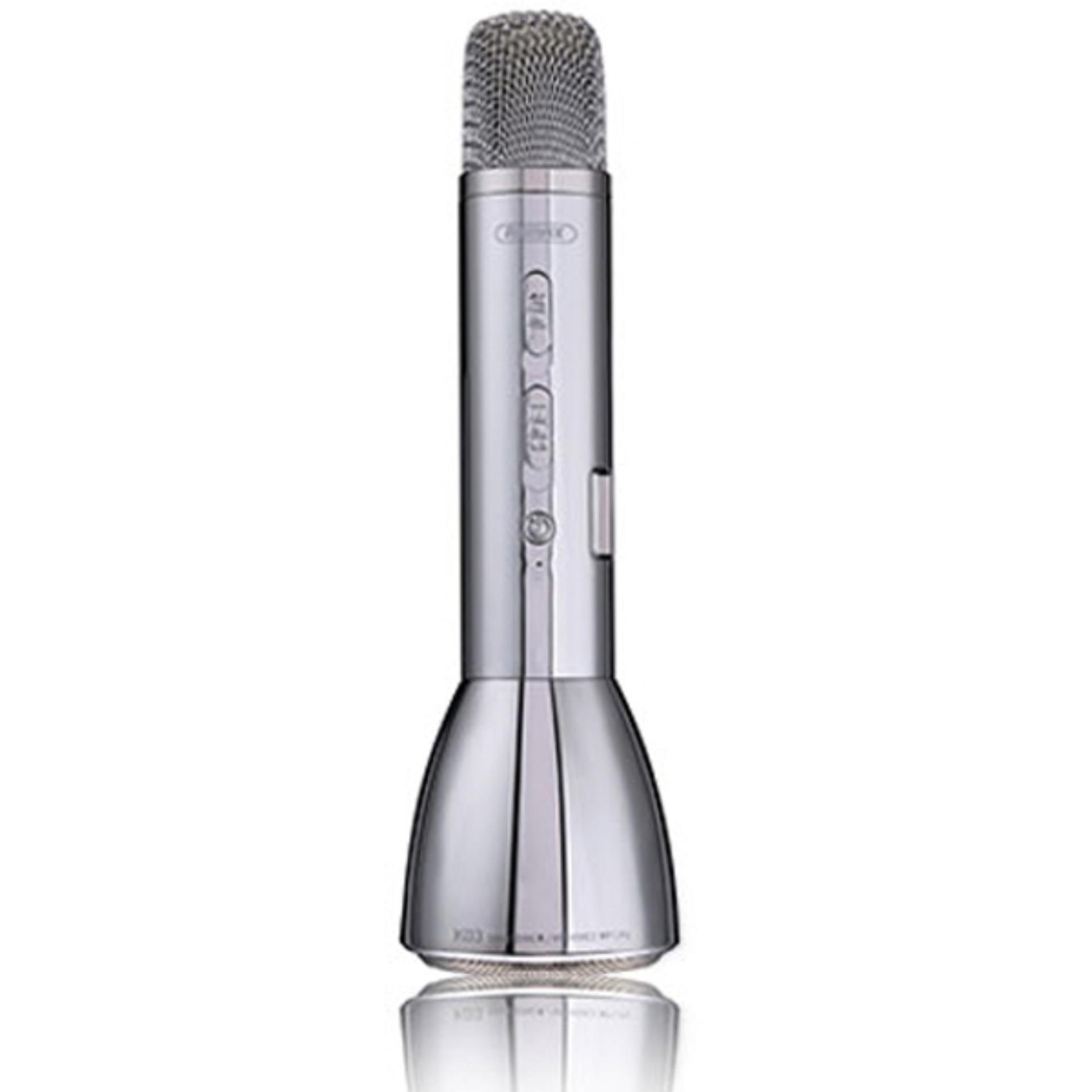 BELI Remax Karaoke Mikrofon Speaker Bluetooth - RMK-K03