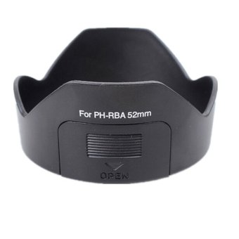 Gambar Replace PH RBA 52mm Lens hood for Pentax 18 55mm I   II (Black)