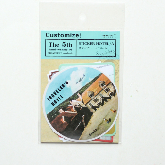 Gambar Retro buku tangan warna diy stiker stiker stiker stiker