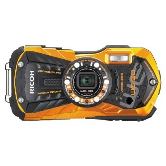 Ricoh WG-30W Digital Camera - 16MP - 5x Optical Zoom - Flame Orange  
