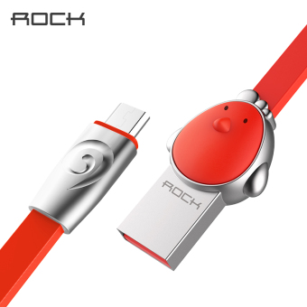 Rock 2A kabel data kecepatan tinggi Xiaomi Tahun Baru Imlek baris charger