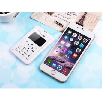 Royalstar Credit Size Mobile Phone - W102 - HP Mini Ukuran Kartu Kredit Black/White [Original]  