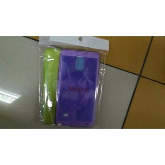 Gambar Samsung Casing Case Cover Sarung Silikon Ultrathin Samsung Note 4Foto Asli