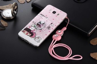 Gambar Samsung g6000 silikon buram penurunan resistensi pria dan wanita shell ponsel lengan pelindung
