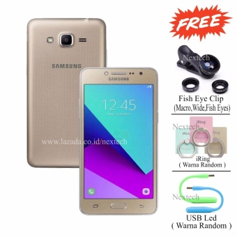 Samsung Galaxy J2 Prime SM-G532 - Gratis 3 item - Gold  