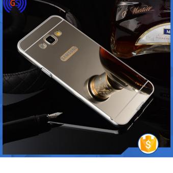 Gambar Samsung Galaxy J5 Prime Bumper Case Backcase Hardcase Casing SlideCase alumunium Metal Casing Hp Hitam