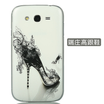 Gambar Samsung i9082 i9128e i9118 i9168 kartun bor ultra tipis telepon matte shell pelindung lengan