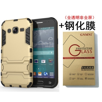 Gambar Samsung j200f j200g menjatuhkan resistensi pelindung cangkang keras set ponsel
