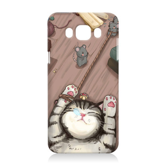 Gambar Samsung j7 j7008 kartun silikon pria soft shell shell telepon