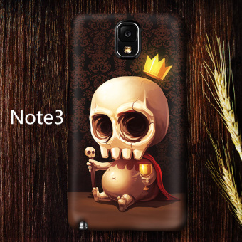 Gambar Samsung Note3 note4note5 kepribadian merek populer matte cangkang keras ponsel shell