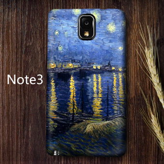 Gambar Samsung Note3 note4note5 kepribadian merek populer matte cangkang keras ponsel shell