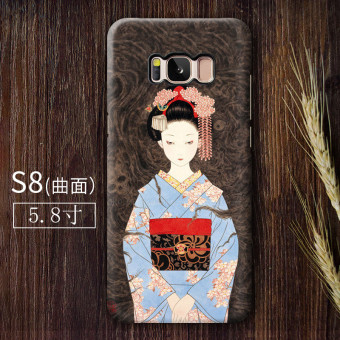 Gambar Samsung S8 S8 Note8 berselancar cangkang keras shell telepon