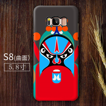 Gambar Samsung s8 s8plus Peking Opera telepon shell