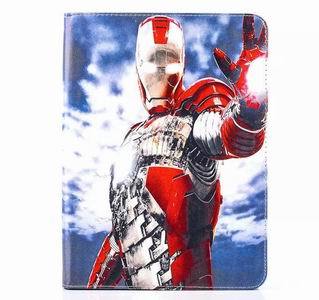 Gambar Samsung tab4 t530 kartun iron spider pelindung shell sarung